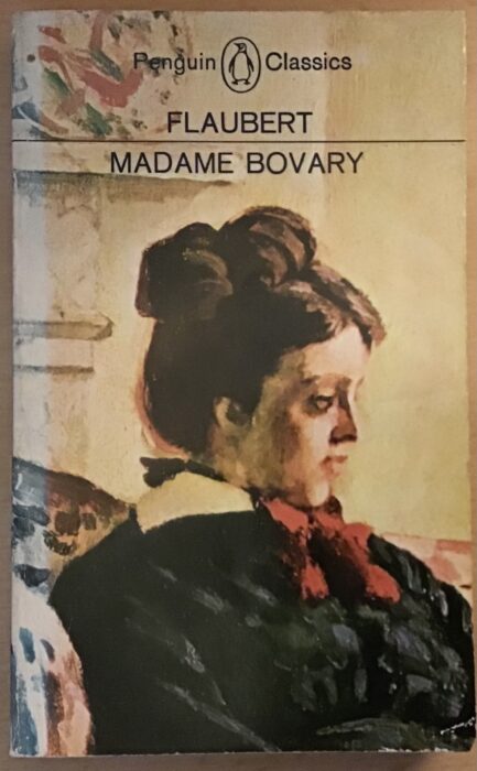 A detail from a portrait of his wife by Claude Monet