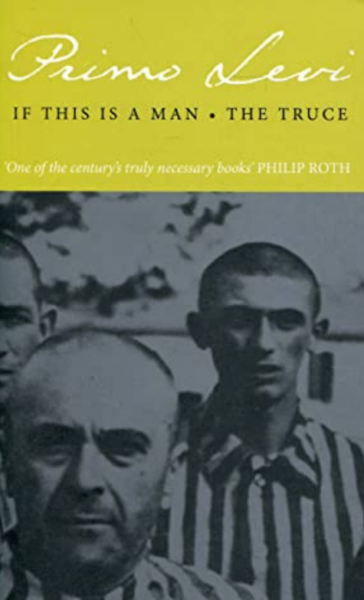 If this is a man Three men in concentration camp uniform look out at the camera